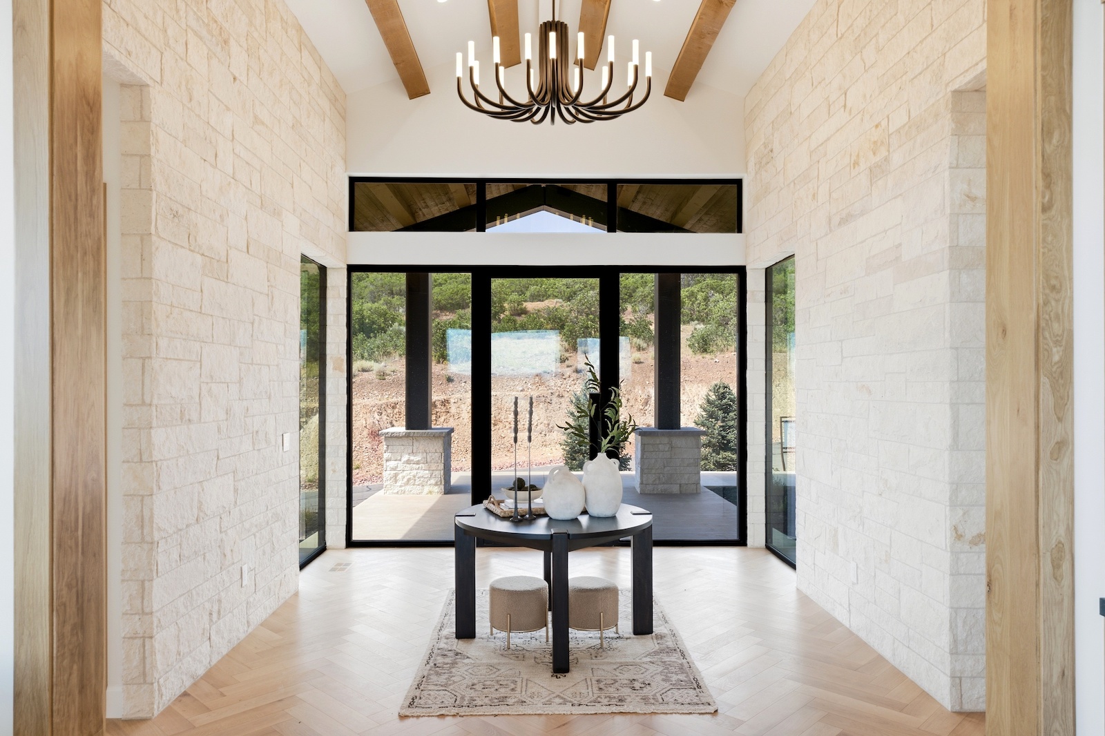 Halo Crest entry foyer in Hideout, Utah