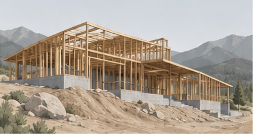 Custom home construction administration and site observation
